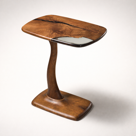 Aura Epoxy Side Table