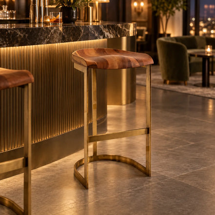 Liza Metal Bar Stool