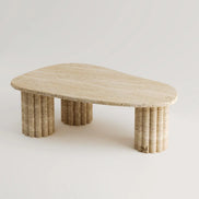 Arena Travertine Coffee Table