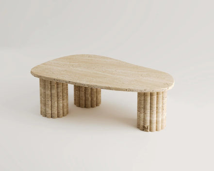Arena Travertine Coffee Table