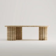 Arena Travertine Coffee Table