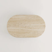 Berry Travertine Coffee Table