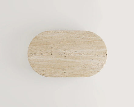 Berry Travertine Coffee Table