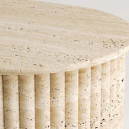 Berry Travertine Coffee Table