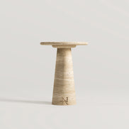 Bronte Travertine Side Table