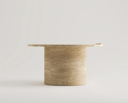 Clara Travertine Coffee Table