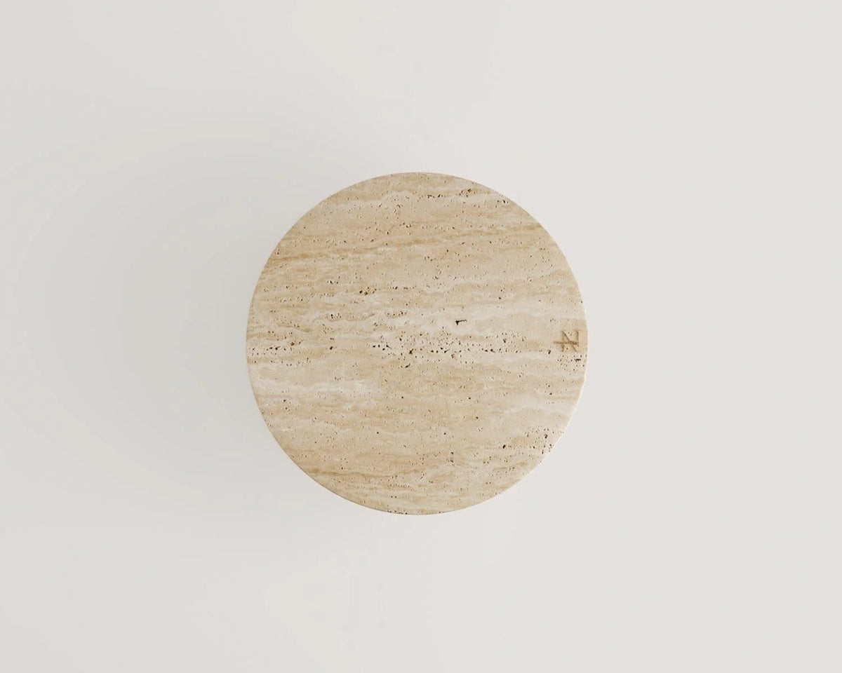 Clara Travertine Coffee Table