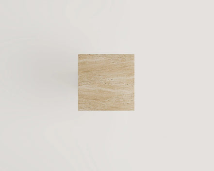 Milan Travertine Side Table