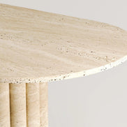 Albert Travertine Dining Table