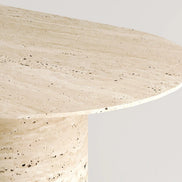 Aurora Travertine Dining Table
