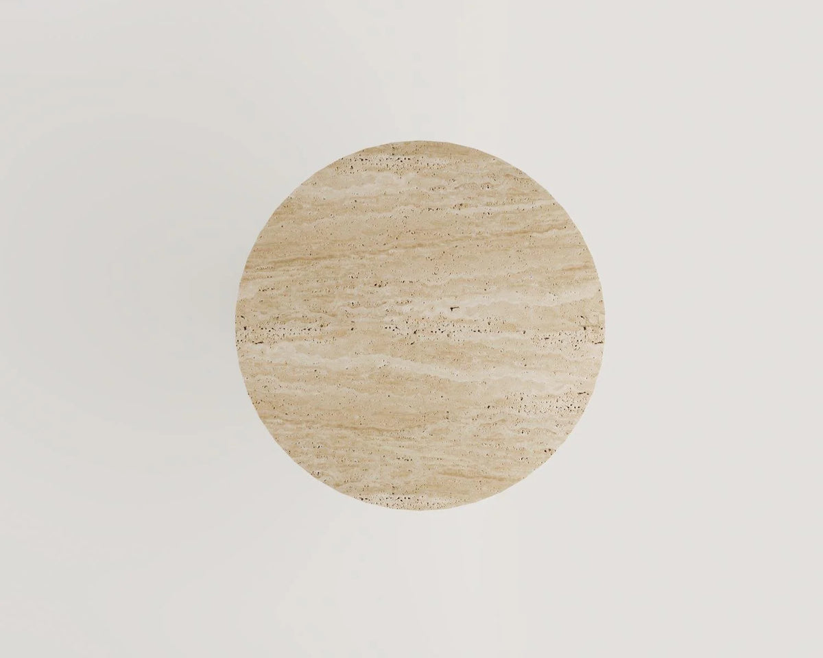 Belly Travertine Dining Table