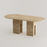 Foteinos Travertine Dining Table