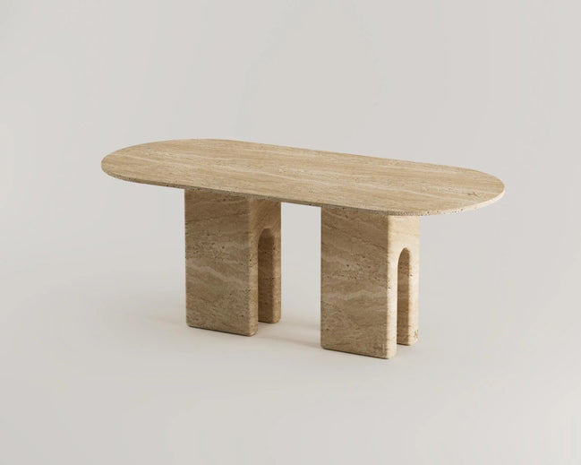 Foteinos Travertine Dining Table