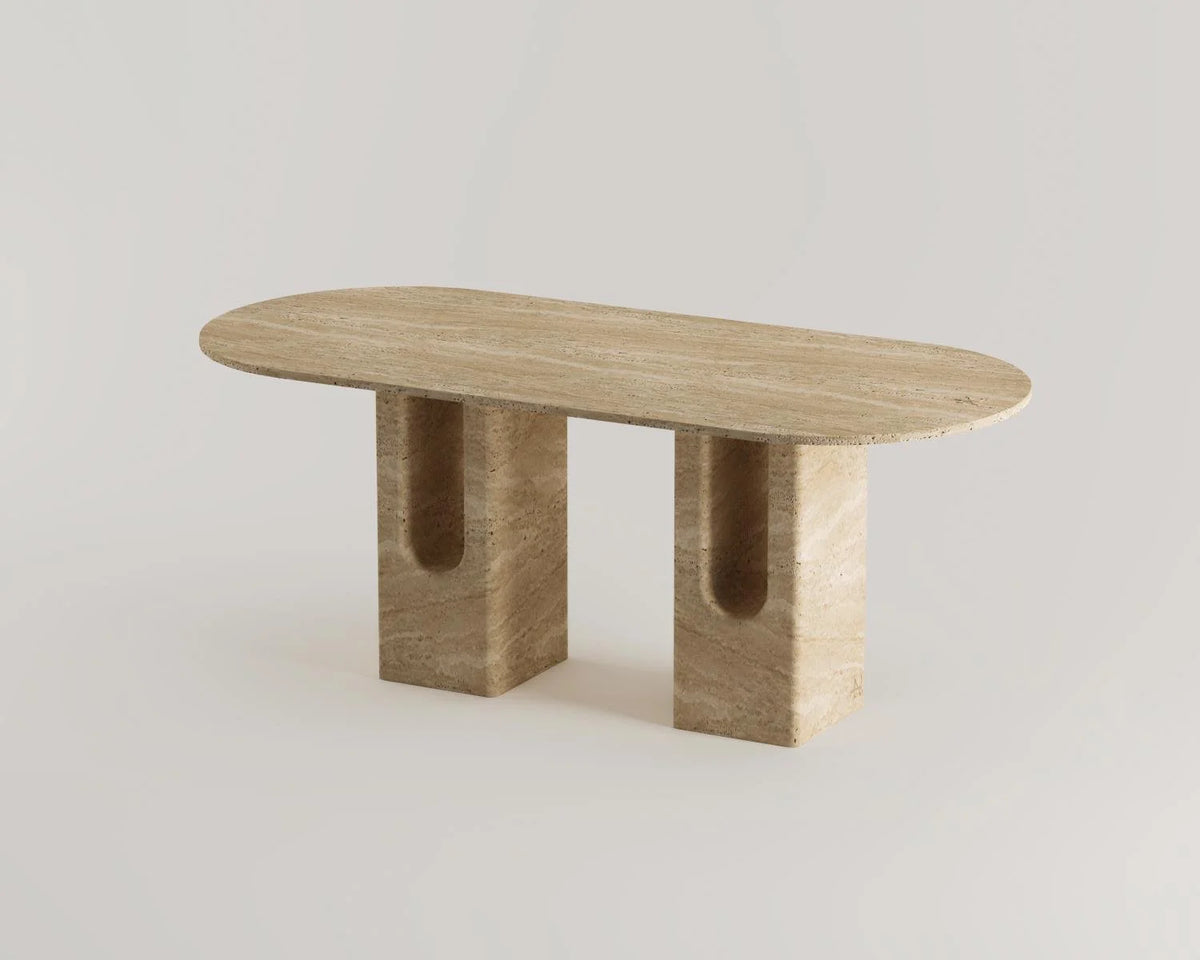 Foteinos Travertine Dining Table
