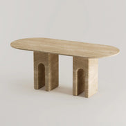 Foteinos Travertine Dining Table