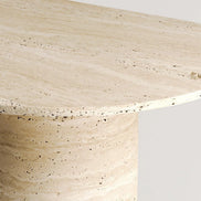 George Travertine Dining Table