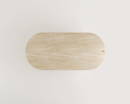George Travertine Dining Table