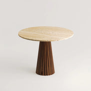 Kelf Travertine Dining Table