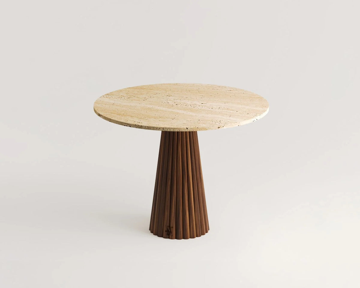 Kelf Travertine Dining Table