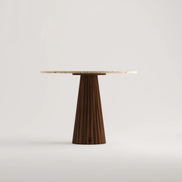 Kelf Travertine Dining Table