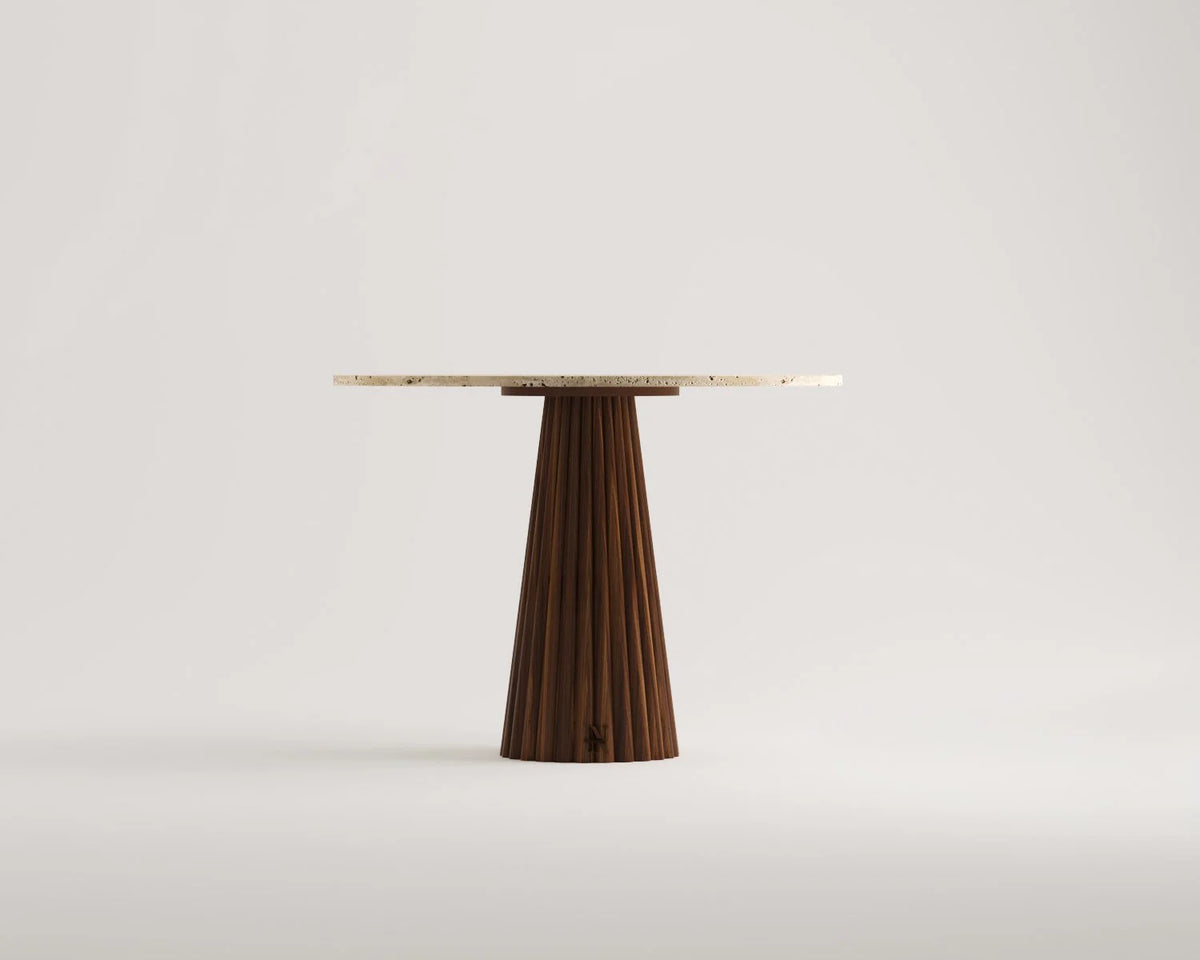 Kelf Travertine Dining Table