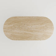 Momo Travertine Dining Table