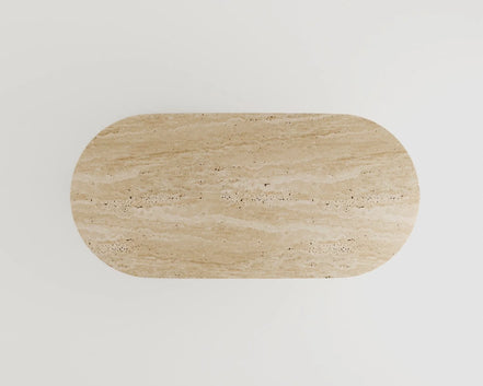 Momo Travertine Dining Table