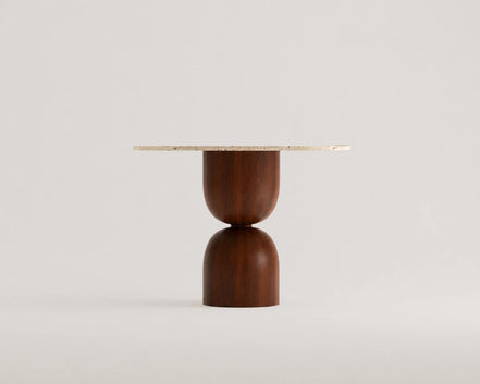 Navita Travertine Dining Table