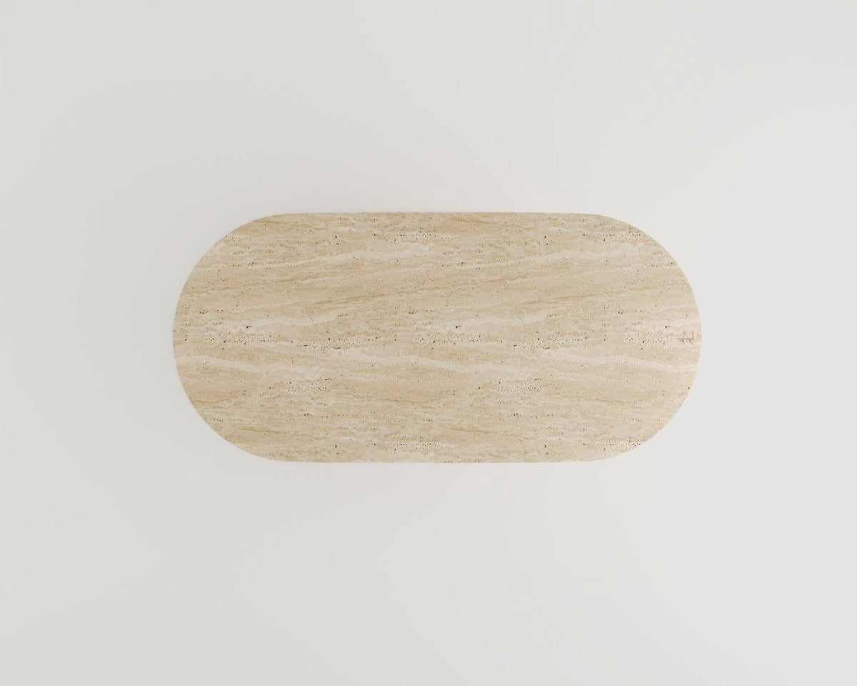 Paul Travertine Dining Table
