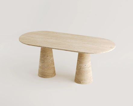 Paul Travertine Dining Table