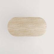 Ravel Travertine Dining Table