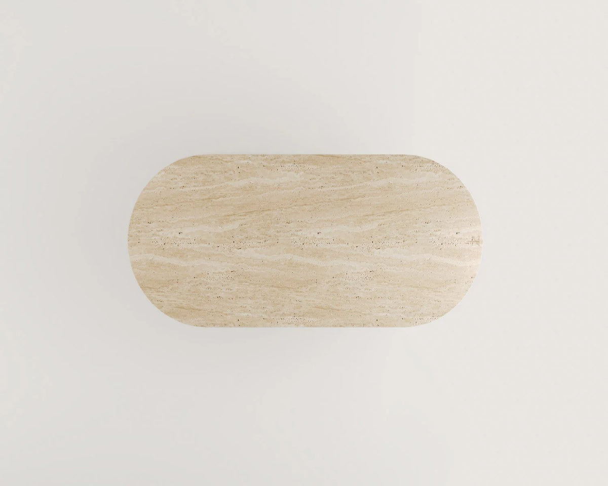 Ravel Travertine Dining Table