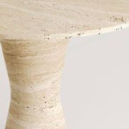 Selenit Travertine Dining Table
