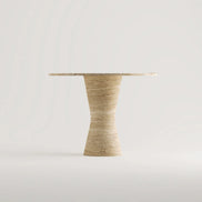 Selenit Travertine Dining Table