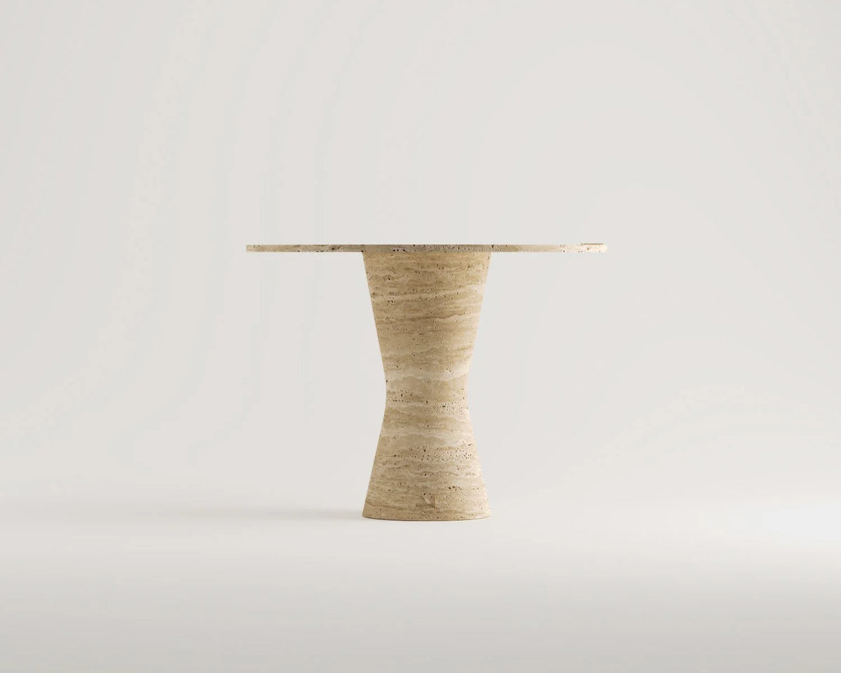 Selenit Travertine Dining Table