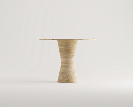 Selenit Travertine Dining Table