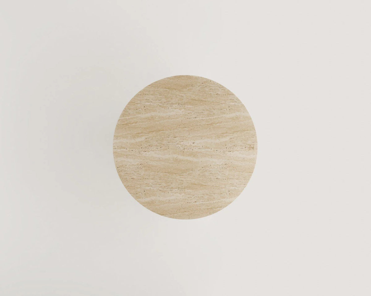 Selenit Travertine Dining Table