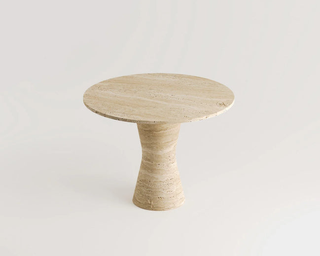 Selenit Travertine Dining Table
