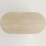 Tulip Travertine Dining Table